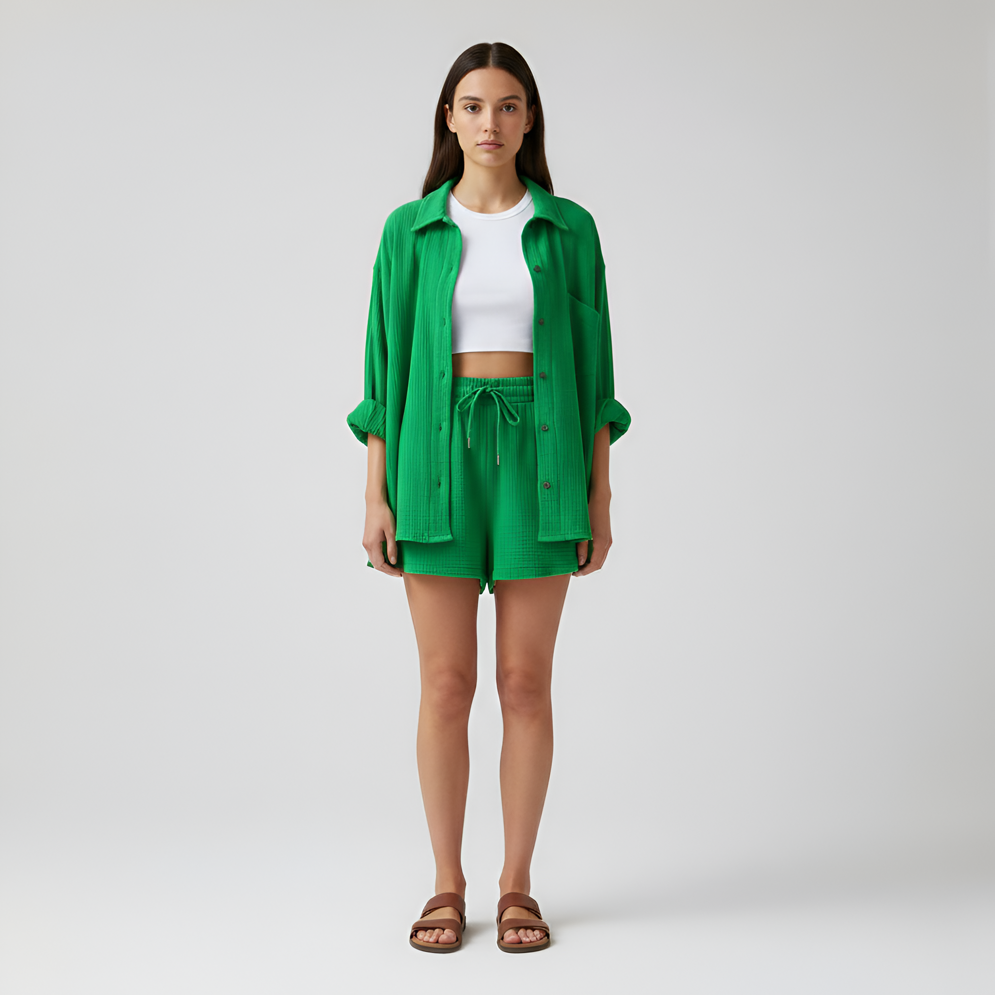 Yvonne Lancaster | Shirt and Shorts Set