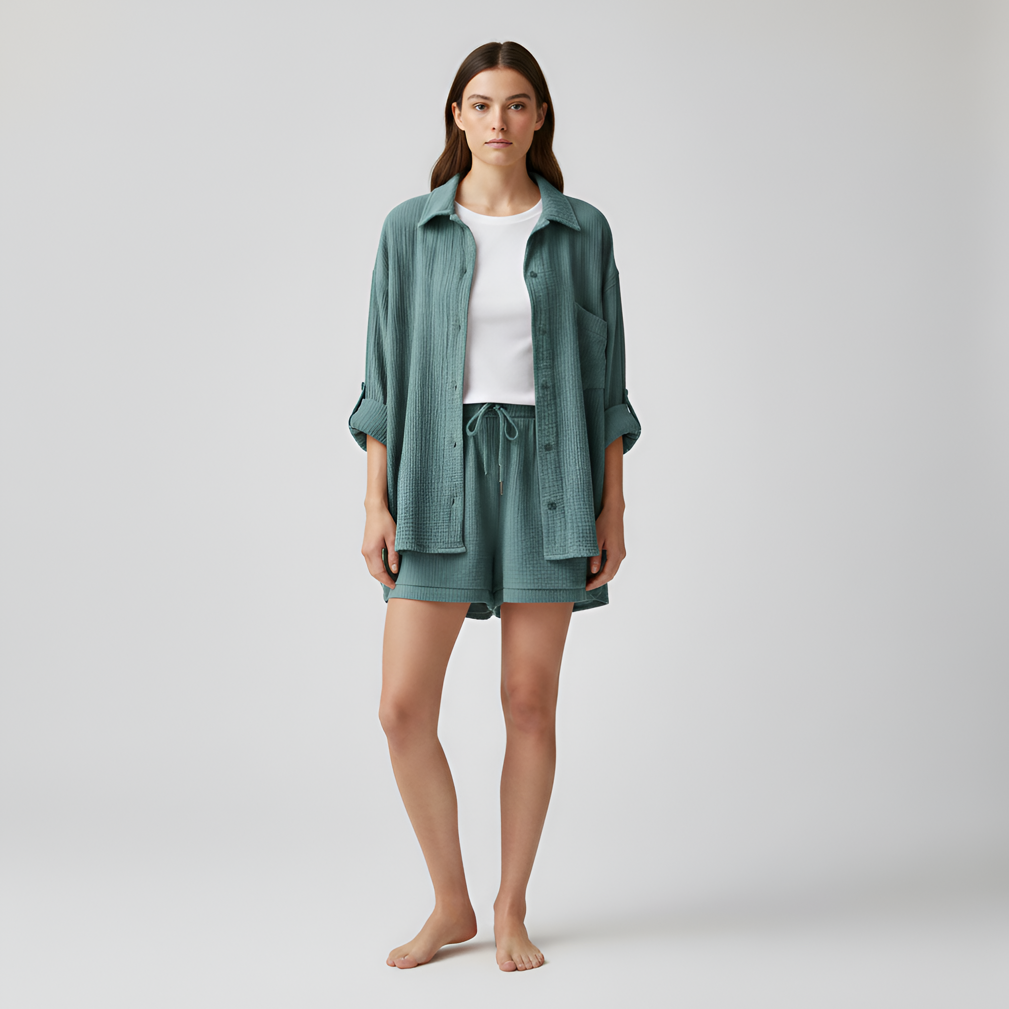 Yvonne Lancaster | Shirt and Shorts Set