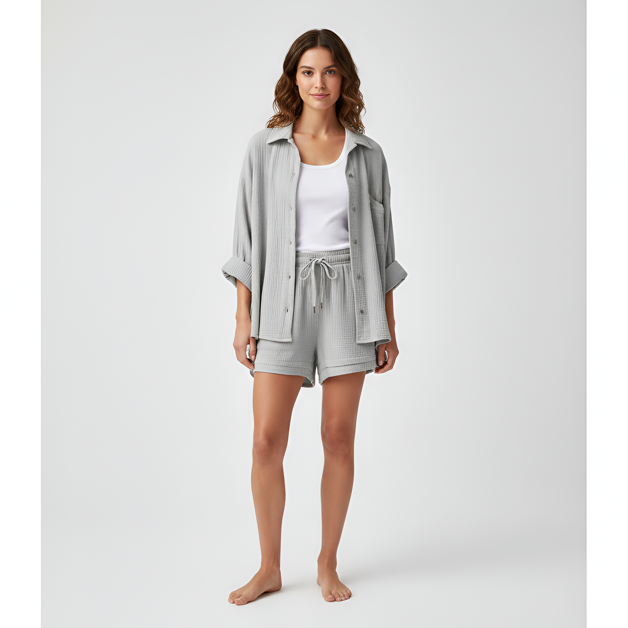 Yvonne Lancaster | Shirt and Shorts Set
