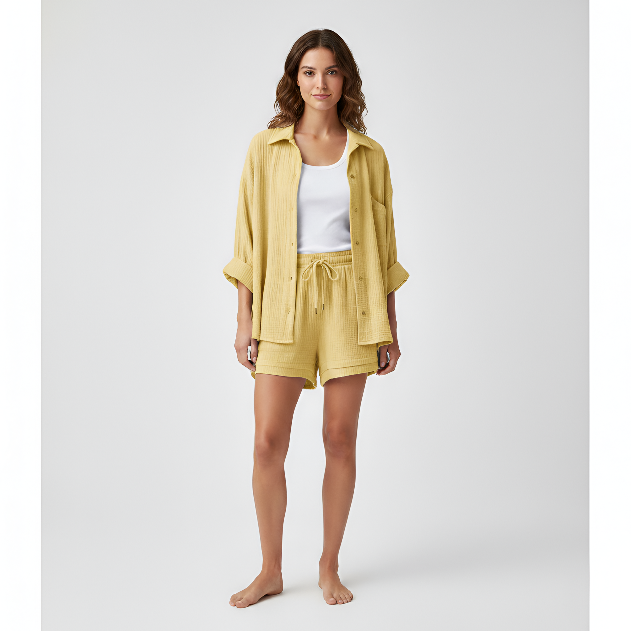 Yvonne Lancaster | Shirt and Shorts Set