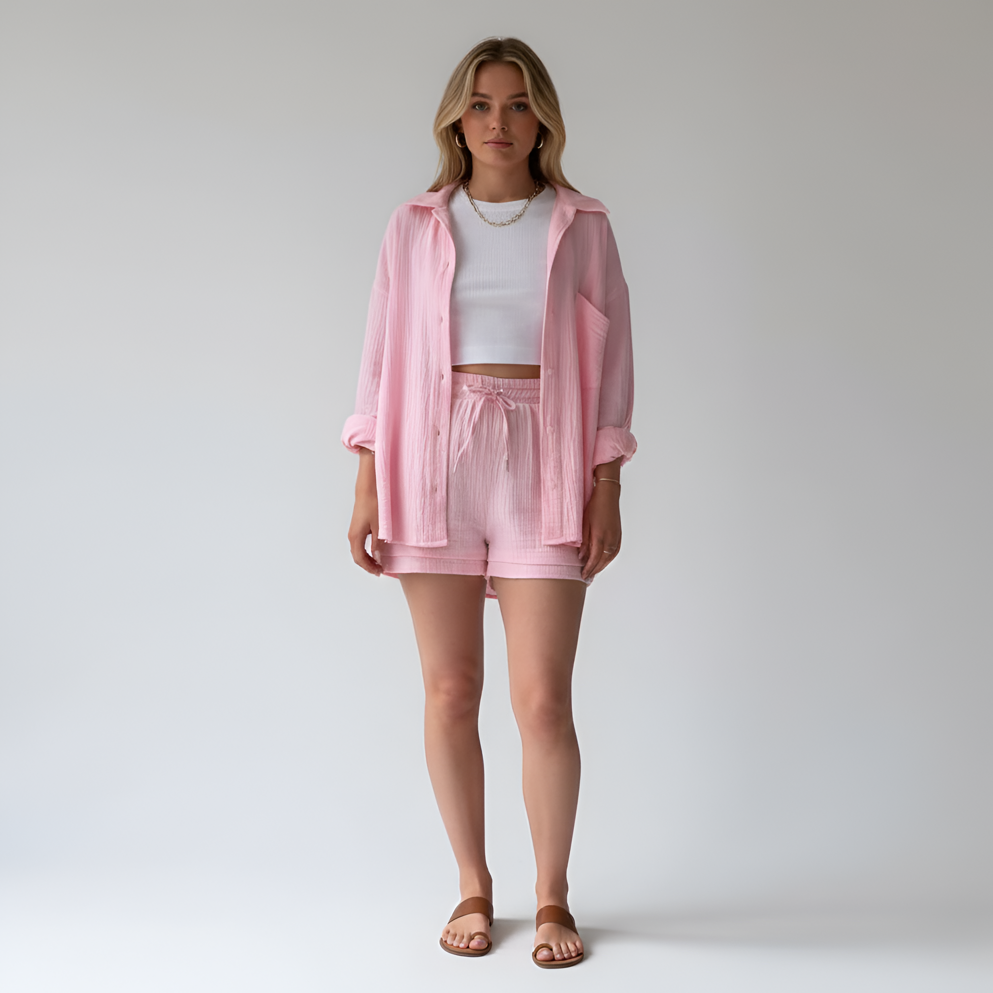 Yvonne Lancaster | Shirt and Shorts Set