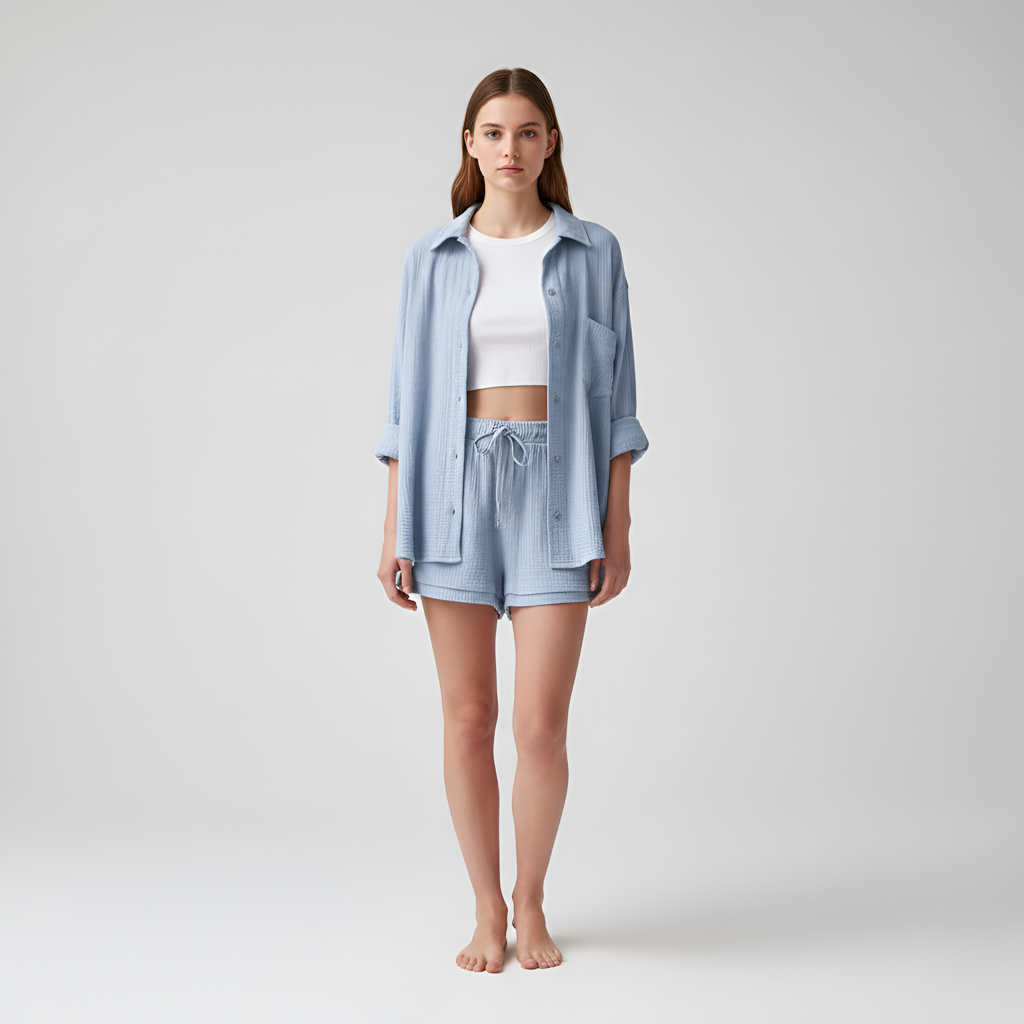 Yvonne Lancaster | Shirt and Shorts Set