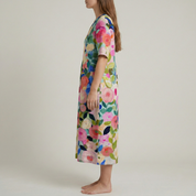 Zinnia Holloway | Floral Midi Summer Dress