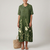 Zinnia Holloway | Floral Midi Summer Dress