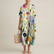 Zinnia Holloway | Floral Midi Summer Dress