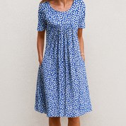 Zoe Dawson | Floral Puff Sleeve Midi Dress