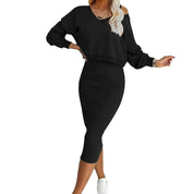 Zoella Dawson | 2-Piece Set Midi Dress and Sweater