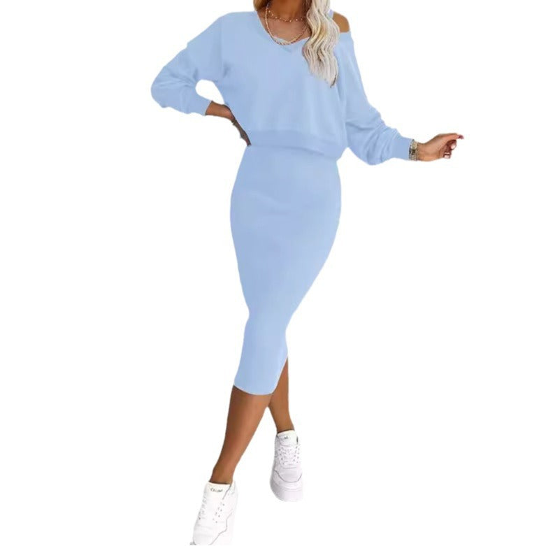 Zoella Dawson | 2-Piece Set Midi Dress and Sweater