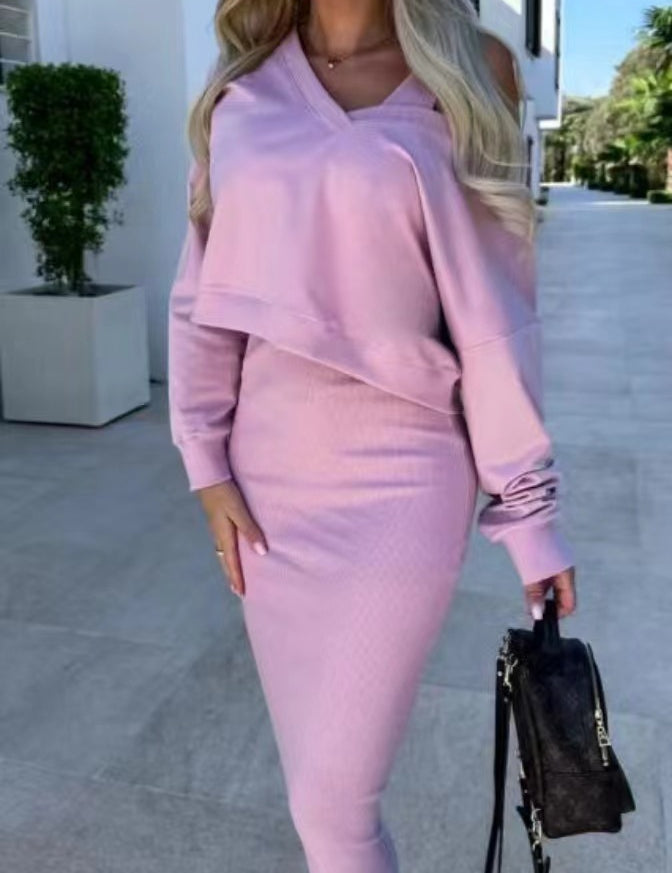 Zoella Dawson | 2-Piece Set Midi Dress and Sweater