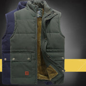 George Whitmore | Fleece-Lined Quilted Vest