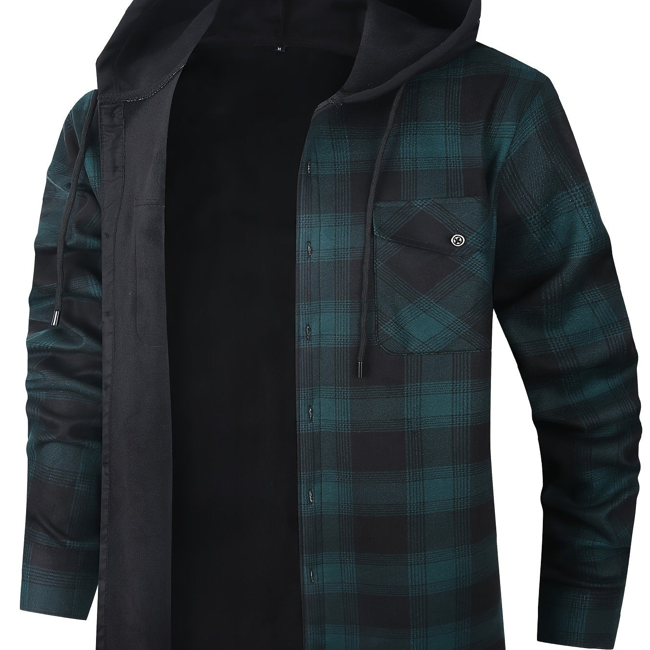 Joseph Braithwaite | Hooded Check Shirt Jacket
