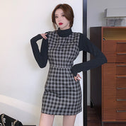 Marianne Sutcliffe | Plaid A-Line Skirt Set