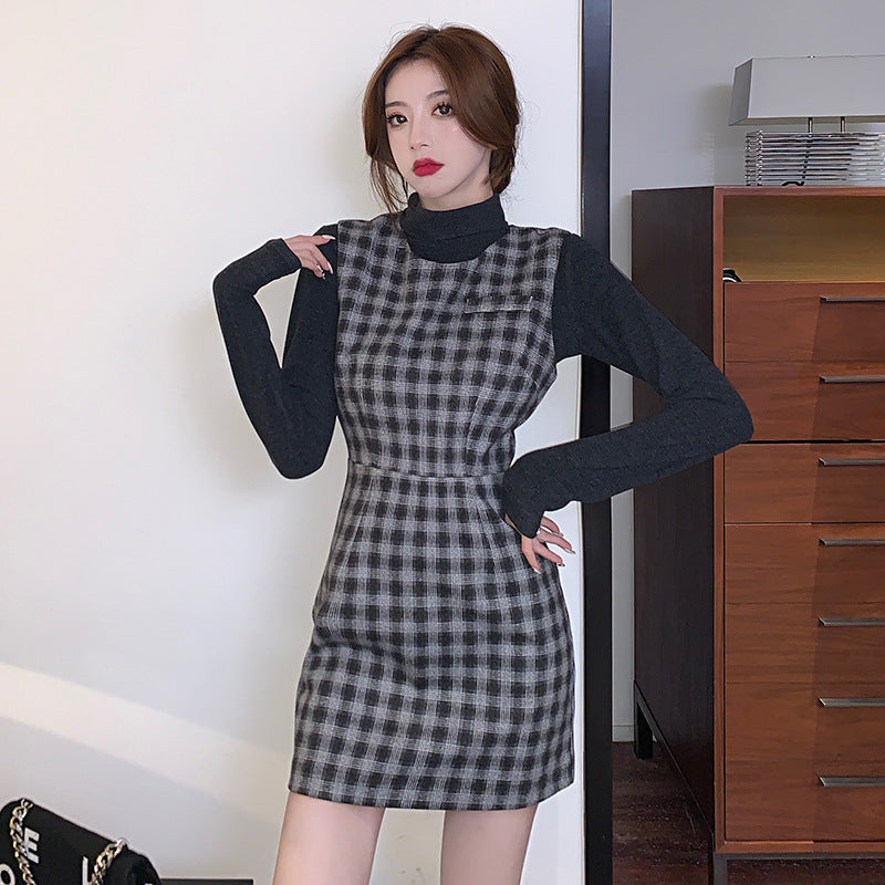 Marianne Sutcliffe | Plaid A-Line Skirt Set
