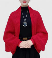Harriet Dunmore | Chunky Knit Cardigan With Wrap Front