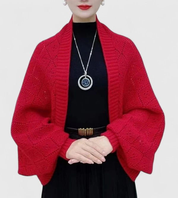 Harriet Dunmore | Chunky Knit Cardigan With Wrap Front