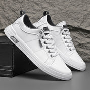 William Fletcher | Klasyczne białe skórzane sneakersy
