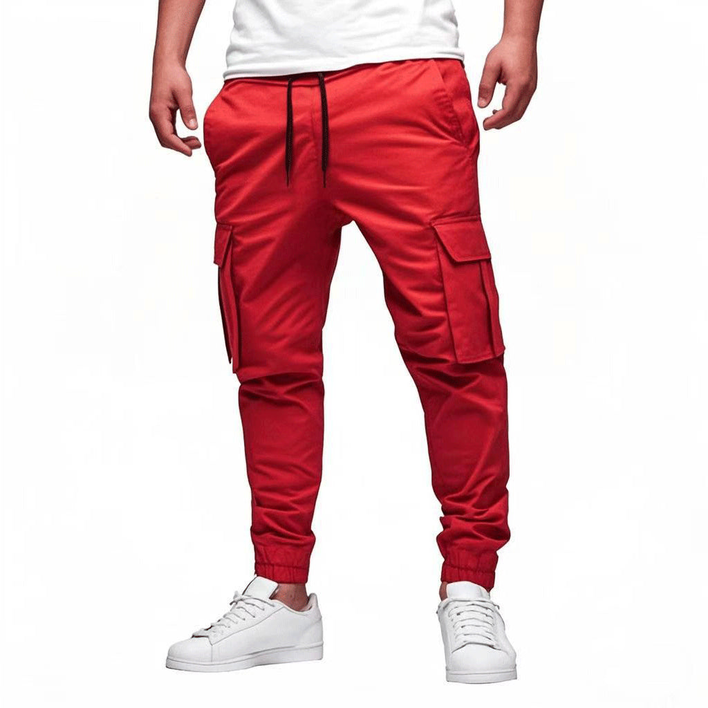 Edward Whitby | Bawełniane spodnie cargo typu jogger