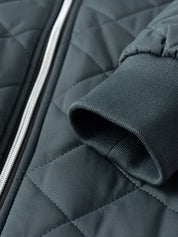 Reuben Walker | Quilted Bomber Jacket with Fleece Lining