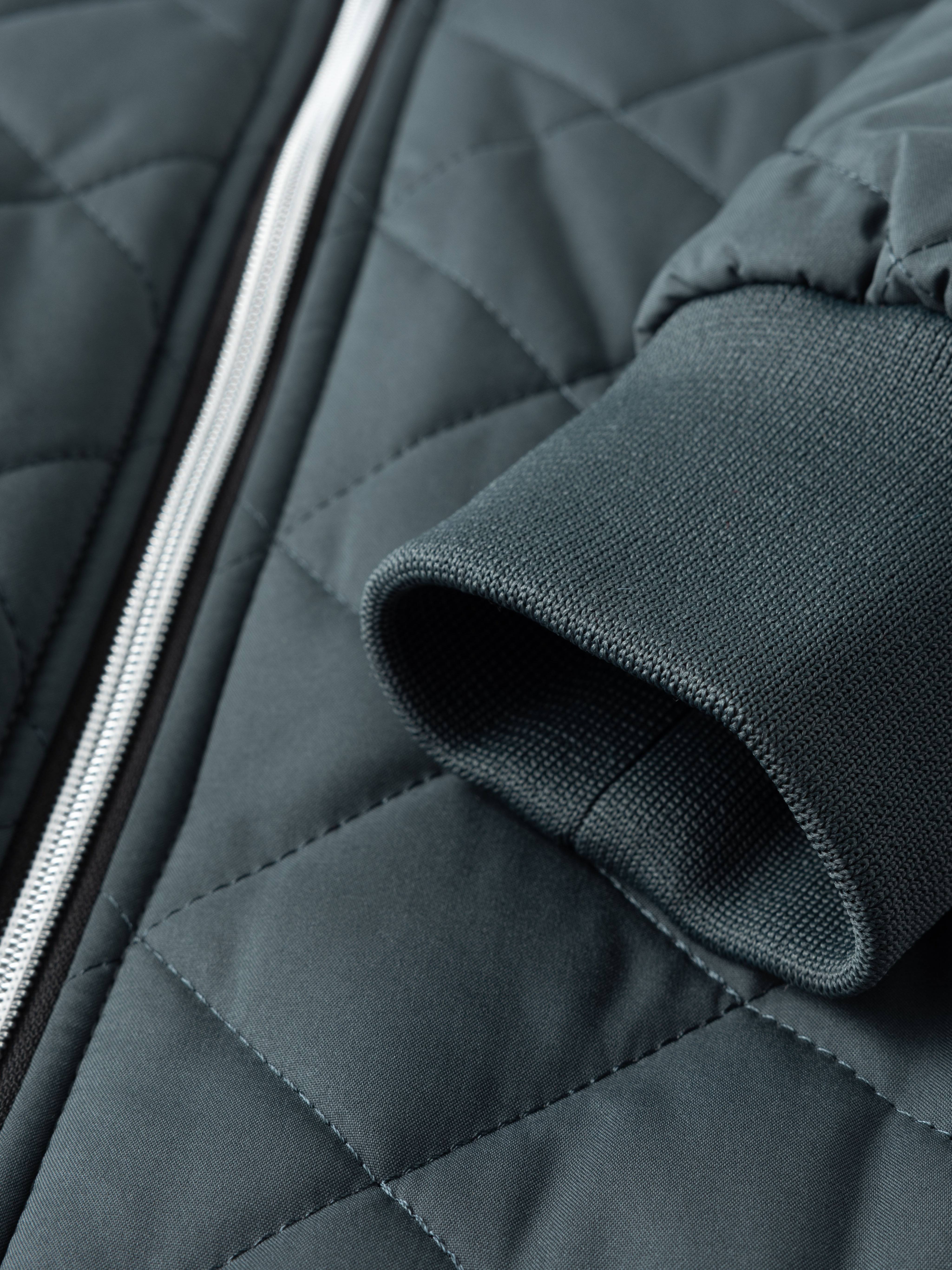 Reuben Walker | Quilted Bomber Jacket with Fleece Lining