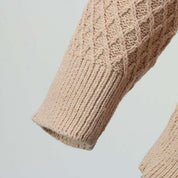 Edwin Harker | Chunky Cable Knit Cardigan With Button Front