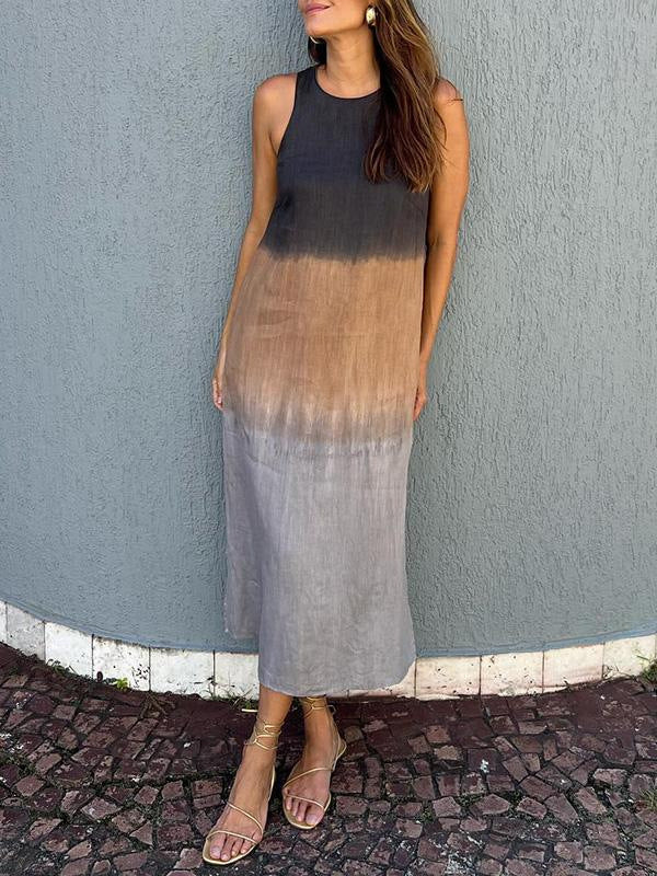 Millicent Wright | Midi šaty s ombré efektom
