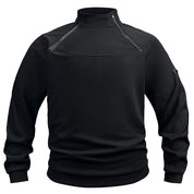 Lucas Pemberley | Stand Collar Fleece Pullover Sweater