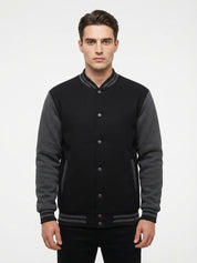 Adam Thackeray | Colour-Block Varsity Bomber Jacket