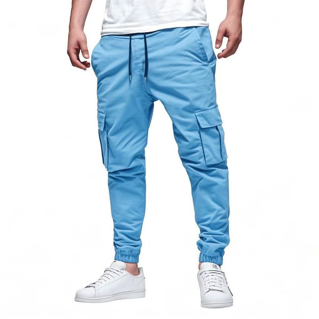 Edward Whitby | Bawełniane spodnie cargo typu jogger