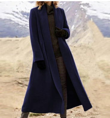 Beatrice Wood | Long Wool Blend Coat