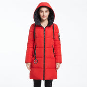Amelia Brown | Hooded Quilted Puffer Coat
