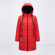 Amelia Brown | Hooded Quilted Puffer Coat
