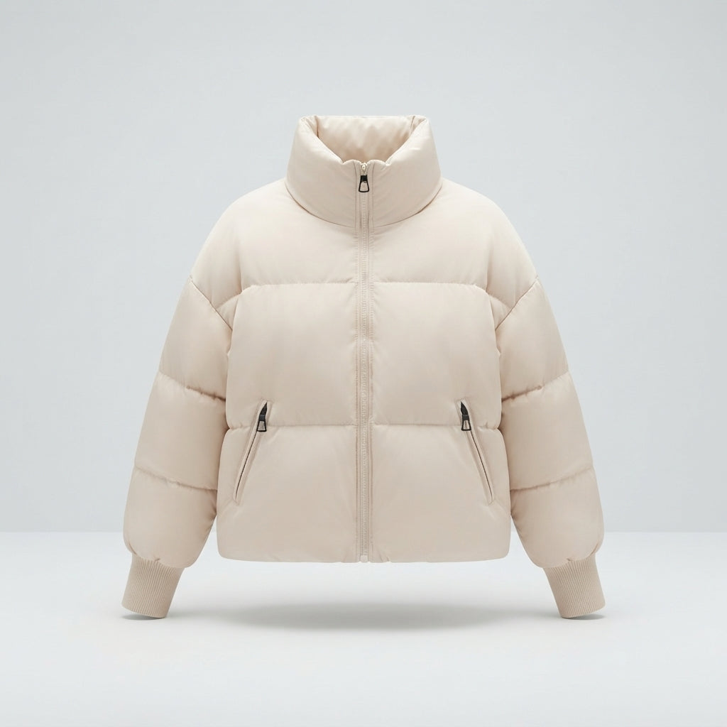Amelia Wilson | Veste doudoune rembourrée zippée
