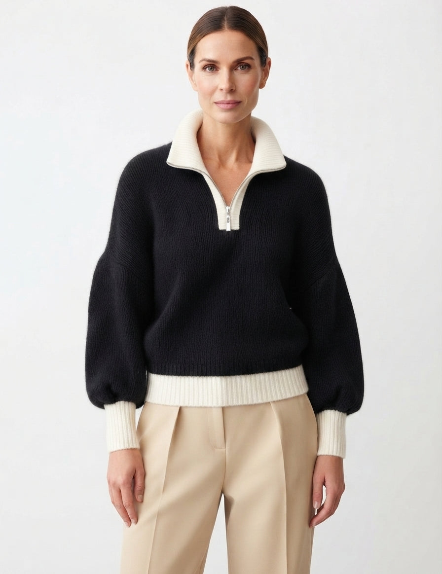 araminta-pemberton-purple-half-zip-collar-knit-sweater-1.jpg
