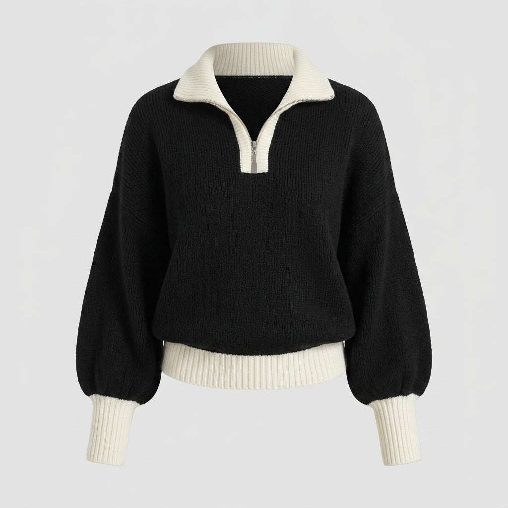 araminta-pemberton-purple-half-zip-collar-knit-sweater-2.jpg