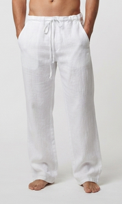 Arthur Collins | Men's Linen Drawstring Trousers – Relaxed Luxury