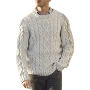Frederick Hawkins | Cable Knit Crew Neck Jumper