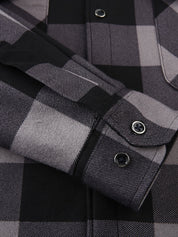 Joseph Braithwaite | Hooded Check Shirt Jacket
