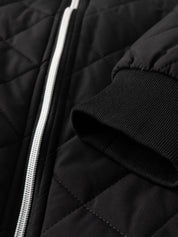 Reuben Walker | Quilted Bomber Jacket with Fleece Lining