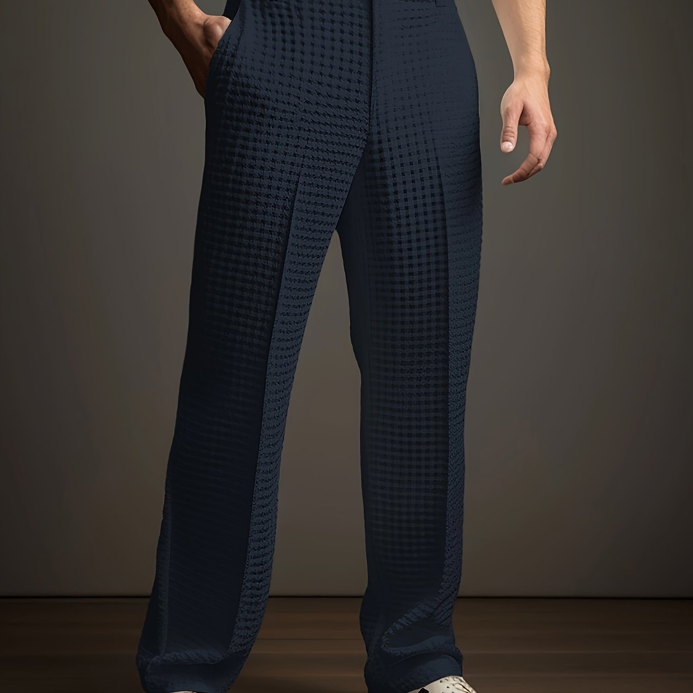 Robert Ainsworth | Relaxed Textured Trousers