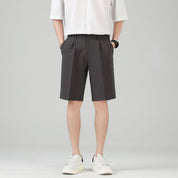Henry Walker | Men's Chino Shorts Tailored Pleat Front