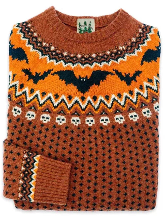 Sylvia Ashdown | Apple Fair Isle Knit Sweater