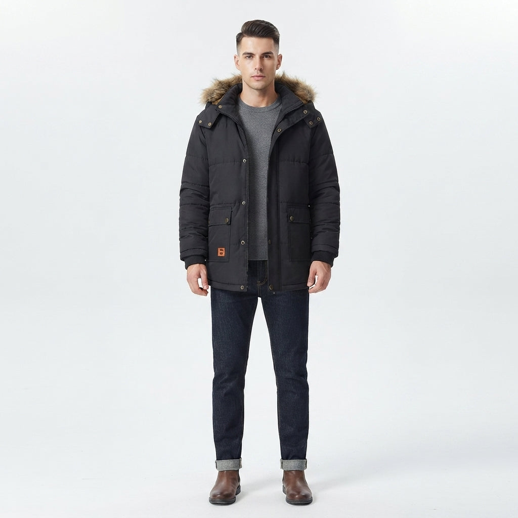 Barnaby Pendleton | Ocieplana parka z kapturem