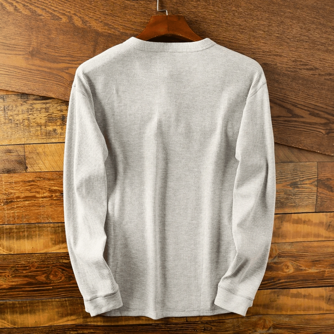 Henry Fletcher | Soft Henley Neck Shirt