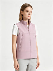 Imogen Hartwell | Softshell Gilet Wind Resistant Fleece-Lined Vest
