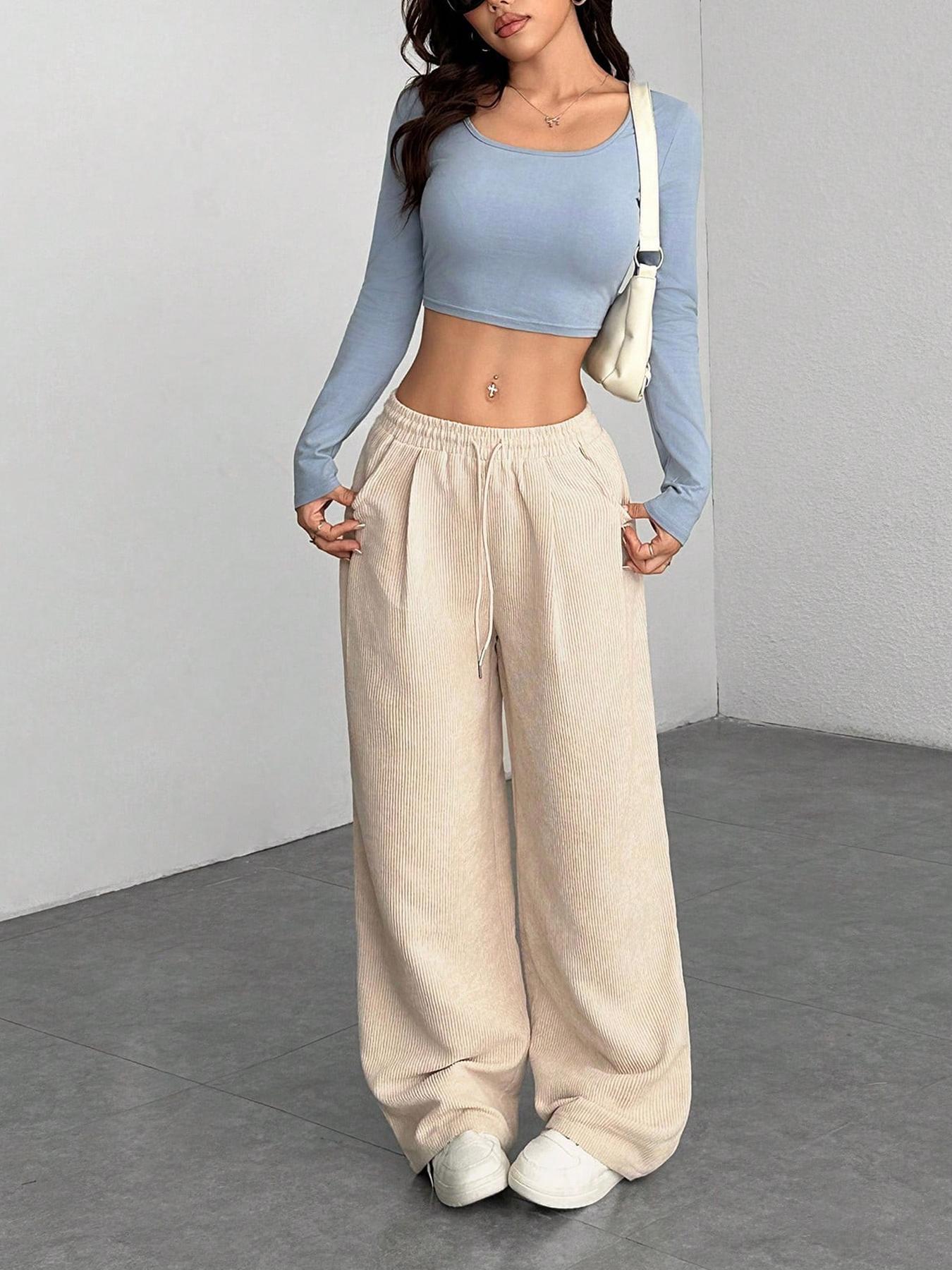 Florence Baker | Corduroy Wide-Leg Pants