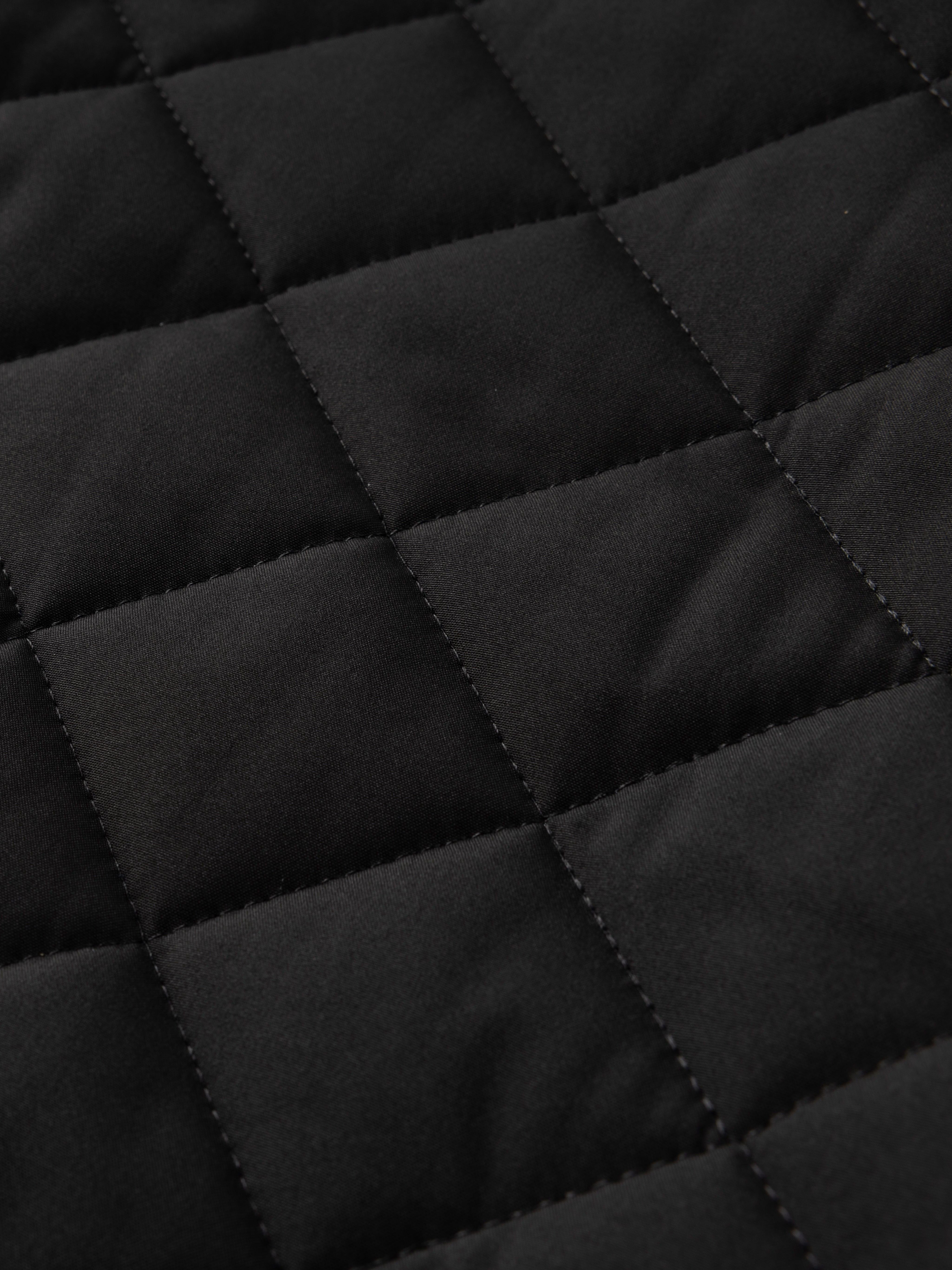 Reuben Walker | Quilted Bomber Jacket with Fleece Lining