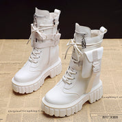 Daisy Scott | Bottes plateforme mi-mollet