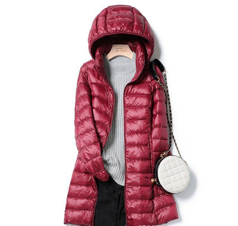 Phoebe Harrison | Veste matelassée à capuche mi-longue
