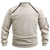 Lucas Pemberley | Stand Collar Fleece Pullover Sweater