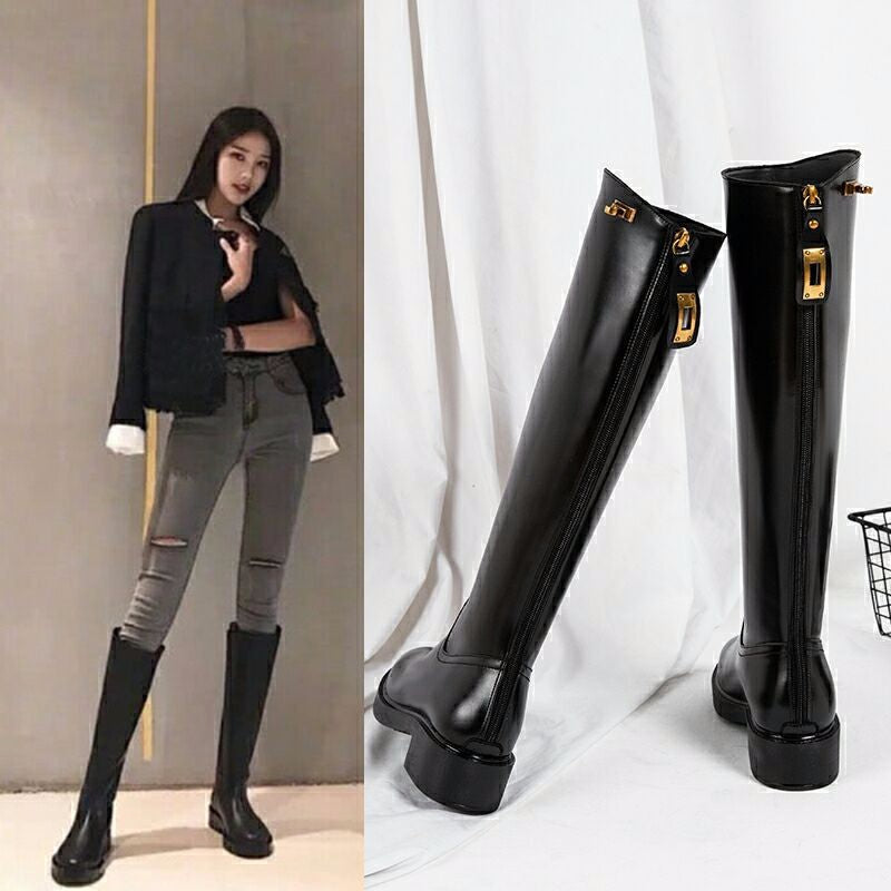 Diana Roberts | Bottes montantes en cuir